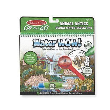 Волшебная водная раскраска Мега Water WOW "Животные" Melissa & Doug MD9463 фото 1
