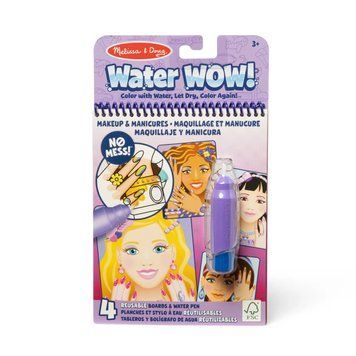 Волшебная водная раскраска Water WOW "Макияж и маникюр" Melissa & Doug MD9416 фото 1