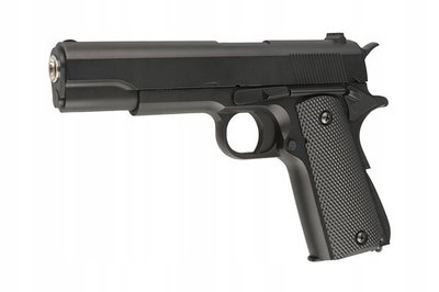 Іграшковий металевий пістолет CYMA (Colt M1911A1) на пластикових кульках 6мм ZM19 фото 1
