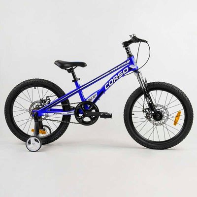 Велосипед підлітковий двоколісний 20" Corso Speedline синій MG-39427 фото 1