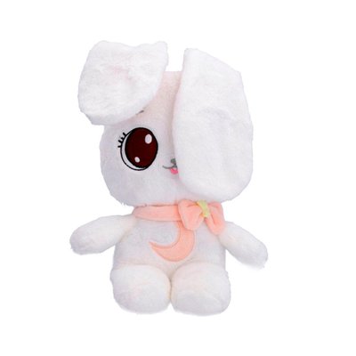 Мягкая игрушка PEEKAPETS Белый кролик 28 см фото 1