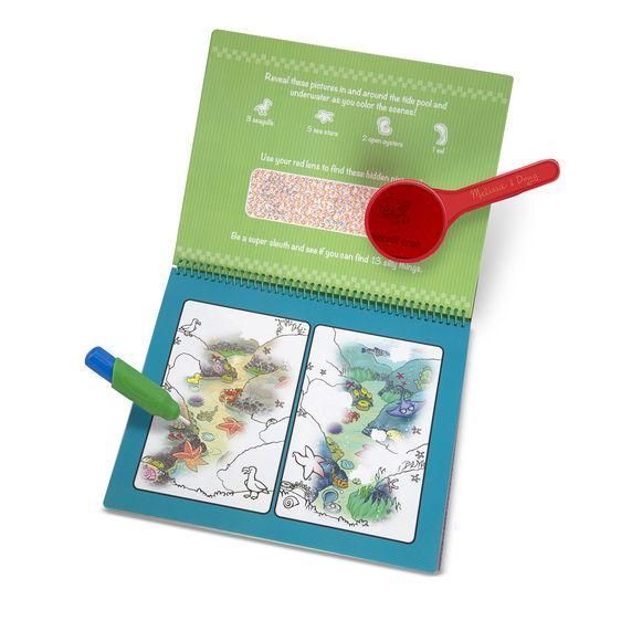 Волшебная водная раскраска Мега Water WOW "Животные" Melissa & Doug MD9463 фото 4