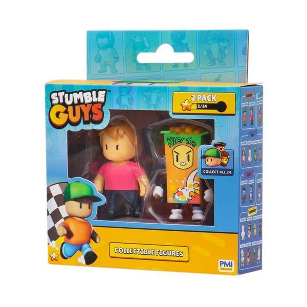 Набор коллекционных фигурок STUMBLE GUYS Мисс Стамбл и Киллер 2 фигурки 6 см SG2015-2 фото 2