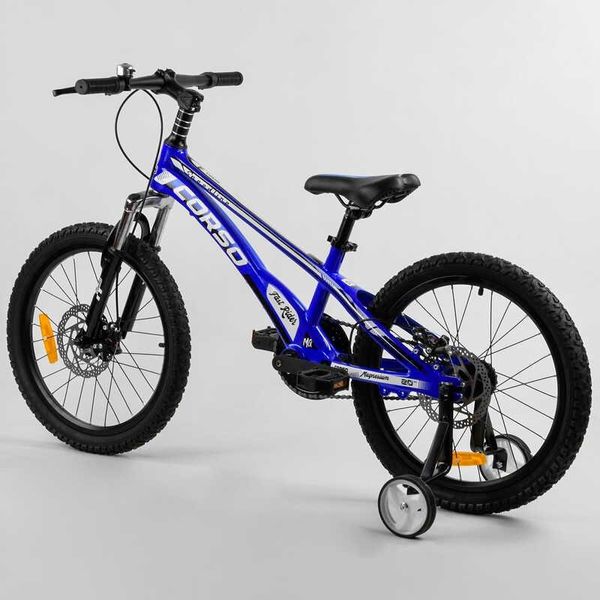 Велосипед підлітковий двоколісний 20" Corso Speedline синій MG-39427 фото 3
