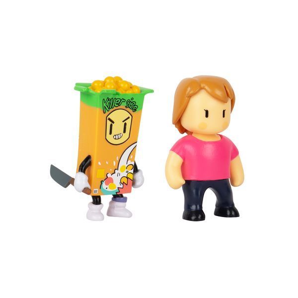 Набор коллекционных фигурок STUMBLE GUYS Мисс Стамбл и Киллер 2 фигурки 6 см SG2015-2 фото 3