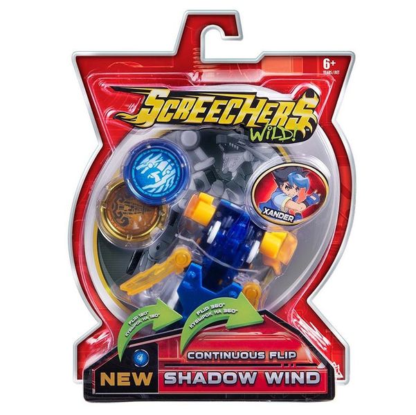 Дикий Скрічер Шедоу вінд (Screechers Wild Shadow Wind) Синій дракон 2 сезон 1 рівень фото 5
