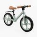 Дитячий біговел Corso Kids Bike 14" з нейлоновою рамою та надувними колесами матовий сірий S-81329 фото 1