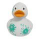 Стильная тематическая резиновая уточка FunnyDucks "Вирус" L1308 фото 1