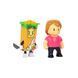 Набор коллекционных фигурок STUMBLE GUYS Мисс Стамбл и Киллер 2 фигурки 6 см SG2015-2 фото 3