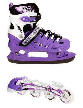 Розсувні ролики - ковзани 38-41 Scale Sports Violet (2в1) фото 1
