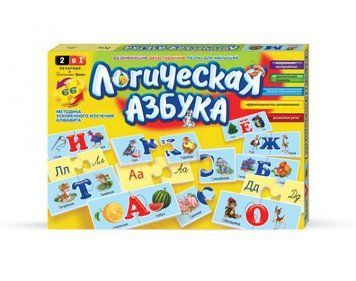 Настільна гра Danko Toys Логічна азбука (рос) DT66Asp фото 1