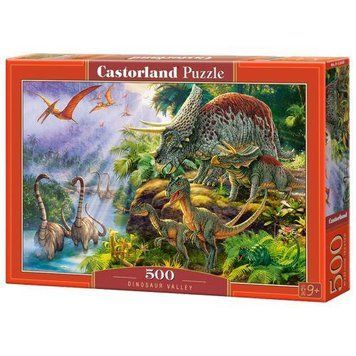Пазлы Castorland "Динозавры" 500 элементов 47 х 33 см В-53643 фото 1