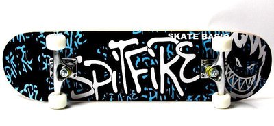 Дитячий скейтборд (Скейт) для початківців дерев'яний Scale Sports "Spitfire" фото 1