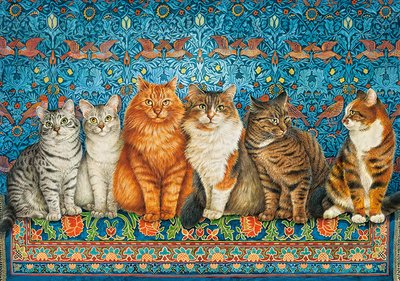 Пазли Castorland "Коти аристократи" 500 елементів 47 х 33 см B-53469 фото 1