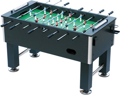 Ігровий стіл "Настільний футбол ALBION на штангах із рахунками дерев'яний із ніжками 140х76 см фото 1