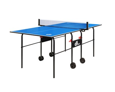 Тенісний стіл GSI Sport Cadet Gs-1 із сіткою 181х102 см ЛДСП синій фото 1