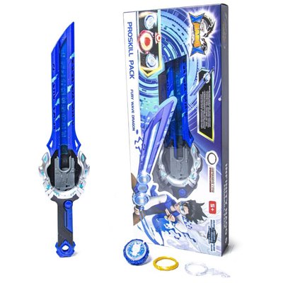 Дзига Infinity Nado Fury Wave Dragon Proskill Pack 6 сезон з пусковим мечем Xgd-002 фото 1