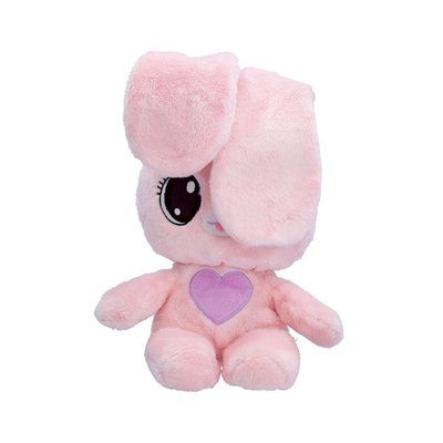 М'яка іграшка PEEKAPETS Рожевий кролик 28 см фото 1