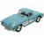 Машинка KINSMART Chevrolet Corvette 1:34 голубая KT5316W фото 1