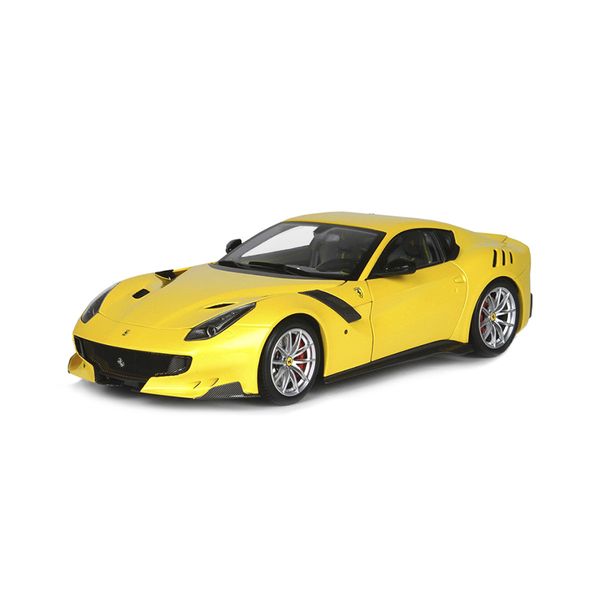 Металева модель авто Ferrari F12tdf (Асорті Жовтий, Червоний 1:24) фото 9