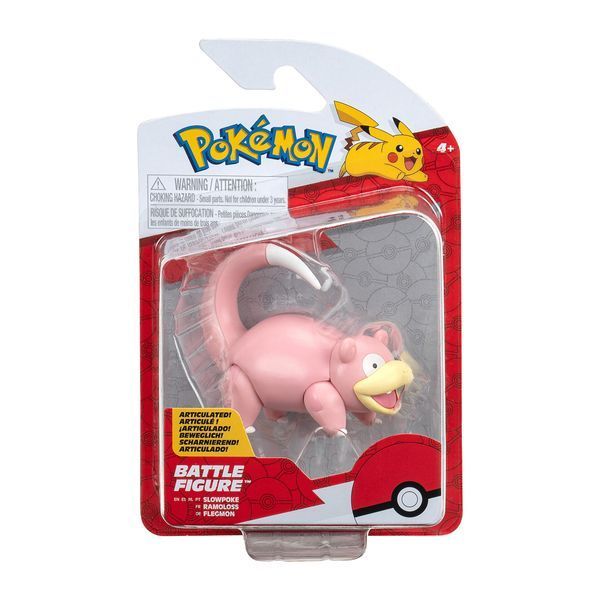 Ігрова фігурка з артикуляцією Pokemon W16 Слоупок 7.6 см фото 2