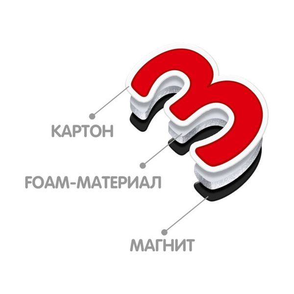 Розвиваюча гра з магнітами Vladi Toys "Математика на магнітах" (рос) VT5411-02 фото 4