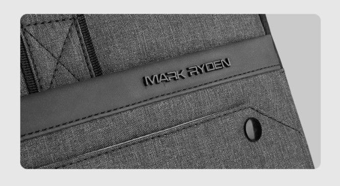 Стильная сумка для ноутбука 15.6" Mark Ryden Lifestyle (Марк Райден) серая MR8002D фото 7