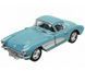 Машинка KINSMART Chevrolet Corvette 1:34 голубая KT5316W фото 1