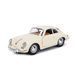 Колекційна модель автомобіля Bburago Porsche 356B (1961), масштаб 1:24, кольору слонової кістки 18-22079 фото 1
