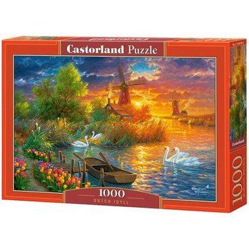 Пазли Castorland "Голландська ідилія" 1000 елементів 68 х 47 см C-104734 фото 1