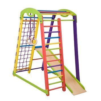 Домашний спортивный уголок для детей Кроха 1 мини SportBaby (5 элементов) фото 1