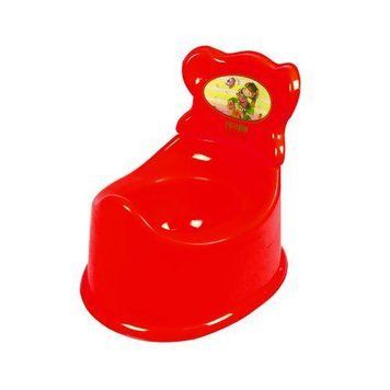 Дитячий горщик зі спинкою Kinderway червоний KW-25-002 фото 1
