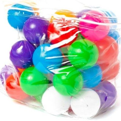 Кульки для сухого басейну 70 мм у сумці 45 шт 026/1 фото 1