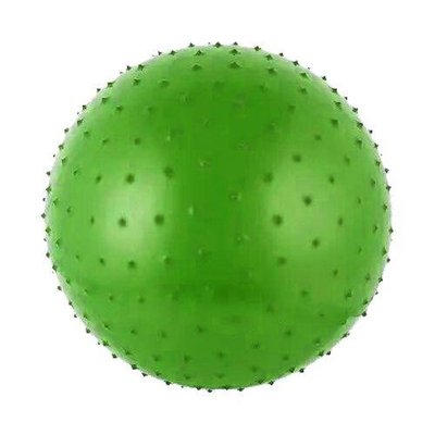 М'яч для фітнесу із шипами (фітбол) Gymnastic 65 см зелений CO9005 фото 1