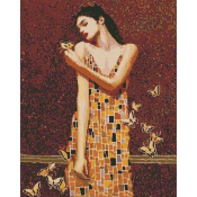 Алмазна мозаїка Ідейка "В обіймах метеликів" ©tolstukhin artem 40х50 см AMO7382 фото 1