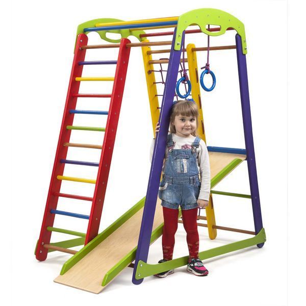 Домашний спортивный уголок для детей Кроха 1 мини SportBaby (5 элементов) фото 3