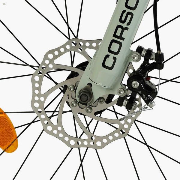 Велосипед підлітковий двоколісний 20" CORSO Next 7 швидкостей магнієва рама блакитний NX-20426 фото 4