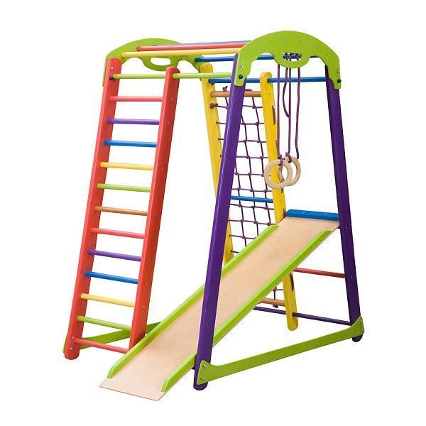 Домашний спортивный уголок для детей Кроха 1 мини SportBaby (5 элементов) фото 2