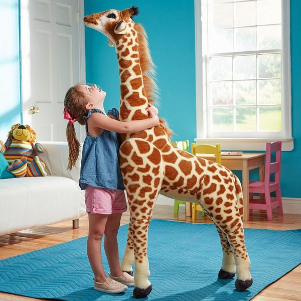 Гигантский плюшевый жираф, 140 см Melissa&Doug MD2106 фото 6