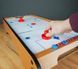 Аерохокей настільний 81х38 Hockey Game 2388 дерев`яний на батарейках фото 3