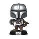 Игровая фигурка FUNKO POP! Мандалорец и Грогу Мандалорец с оружием 11,2 см 90824 фото 1