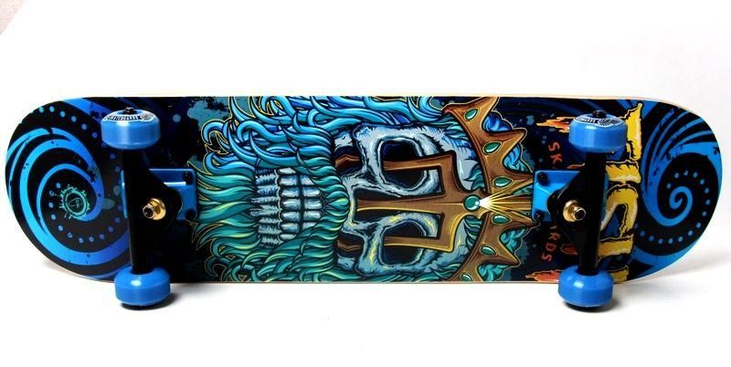 Професійний скейтборд (Скейт) з канадського клена Fish Skateboard "Neptune" фото 2