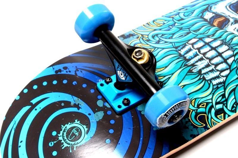 Професійний скейтборд (Скейт) з канадського клена Fish Skateboard "Neptune" фото 3