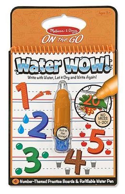 Чарівна водна розмальовка Water WOW "Цифри" Melissa & Doug MD5399 фото 1