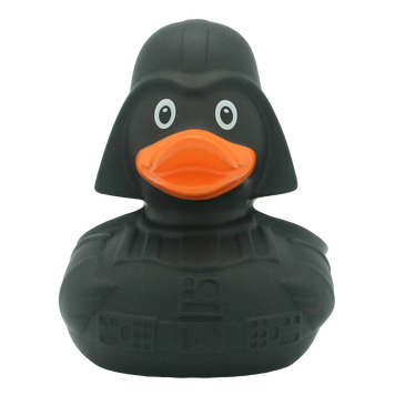 Стильна тематична гумова качечка FunnyDucks "Black Star (Дарт Вейдер)" L2074 фото 1