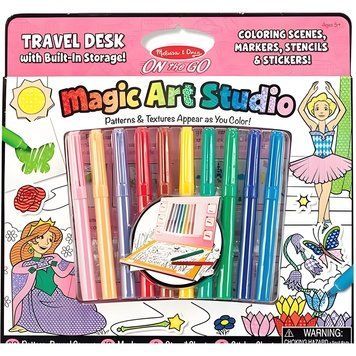 Набір для творчості дорожній Melissa & Doug &laquo;Magic Art Studio&raquo; для дівчаток MD5500 фото 1