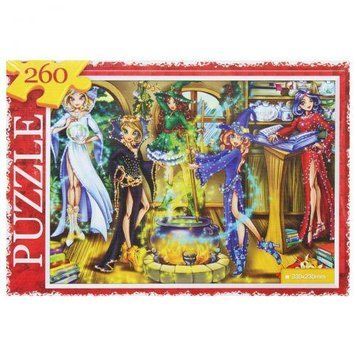 Пазли Danko Toys Юні чарівниці 260 елементів C260-13-11 фото 1