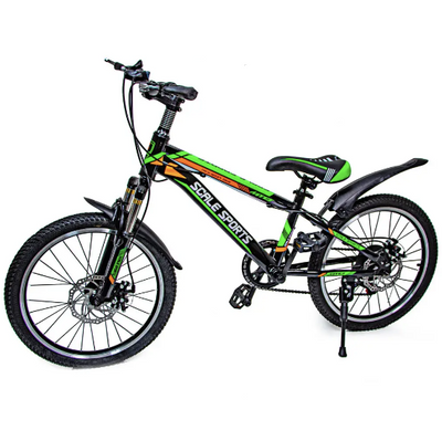 Велосипед підлітковий двоколісний 20" Scale Sports T20 зелений фото 1