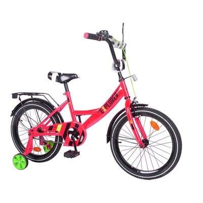 Велосипед дитячий двоколісний 18" TILLY EXPLORER T-218111 crimson фото 1