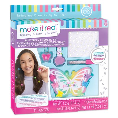 Make it Real: Набір дитячої косметики «Метелик» з аксесуарами MR2326 фото 1